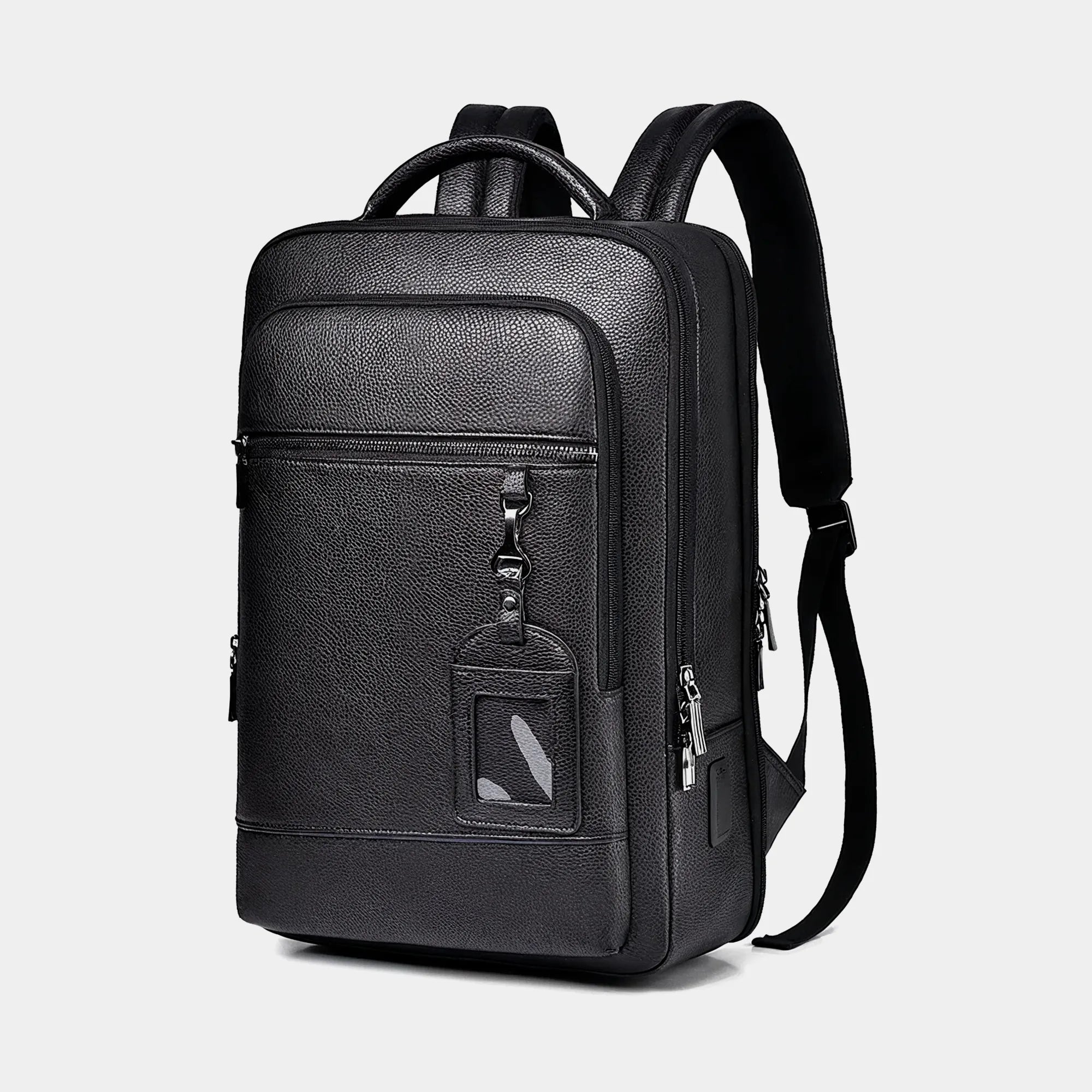 Waterproof Leather Executive Backpack T03 - Trostoo