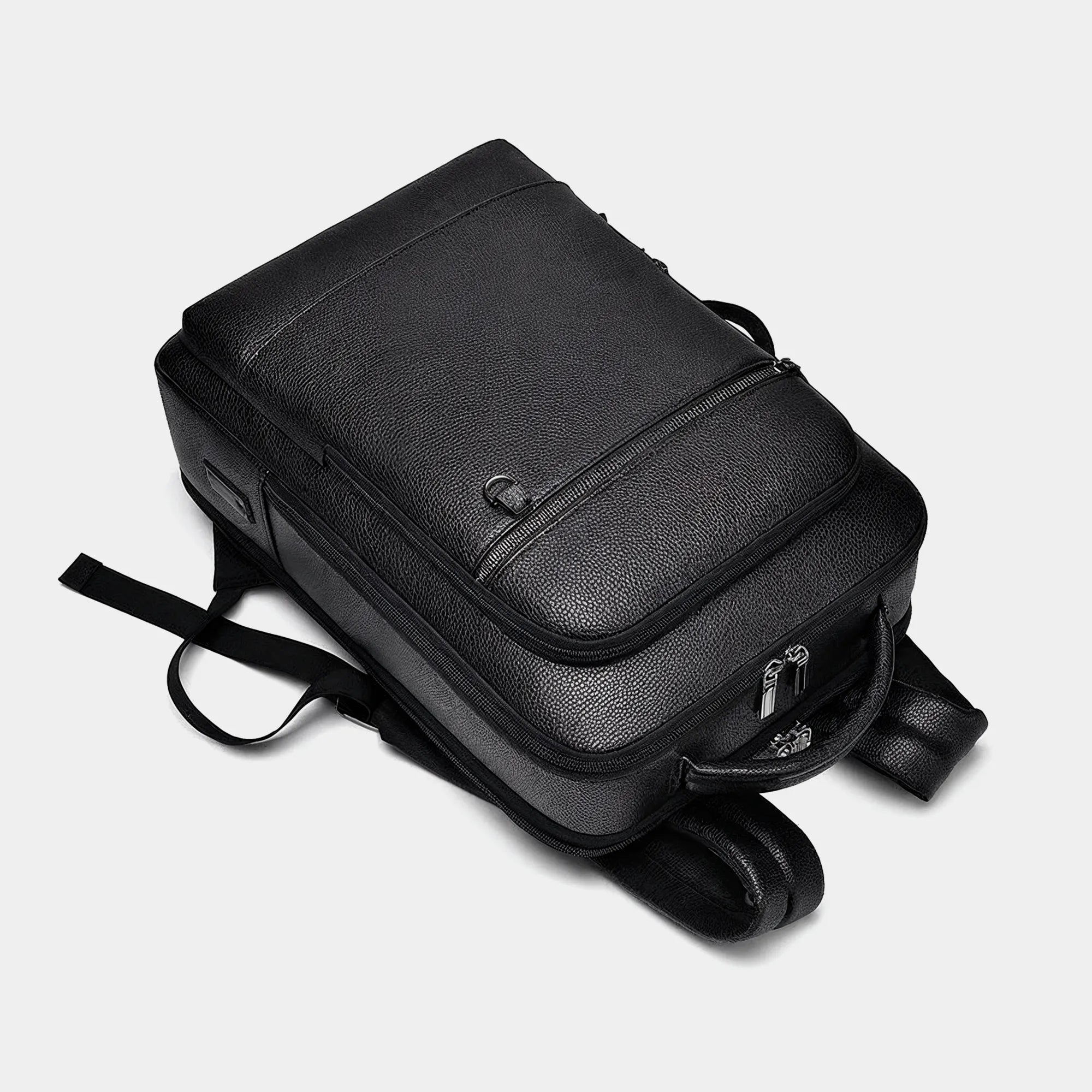 Waterproof Leather Executive Backpack T03 - Trostoo