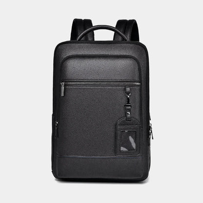 Waterproof Leather Executive Backpack T03 - Trostoo