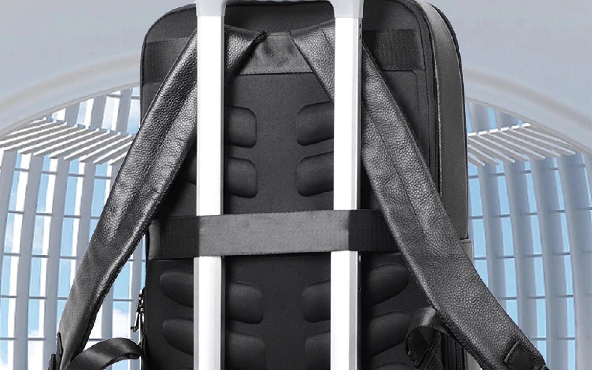 Leather Executive Backpack T05