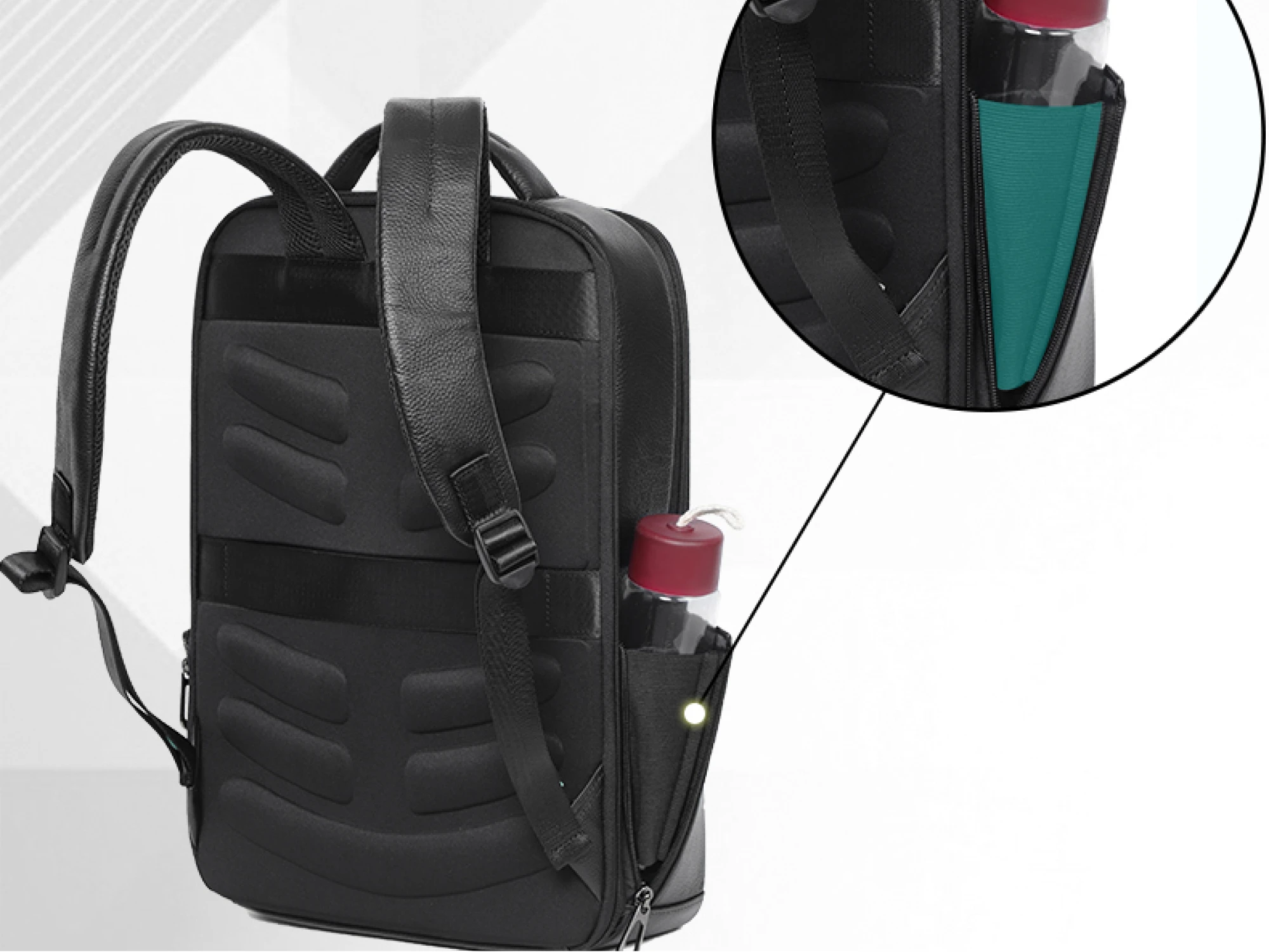 Leather Executive Backpack T05