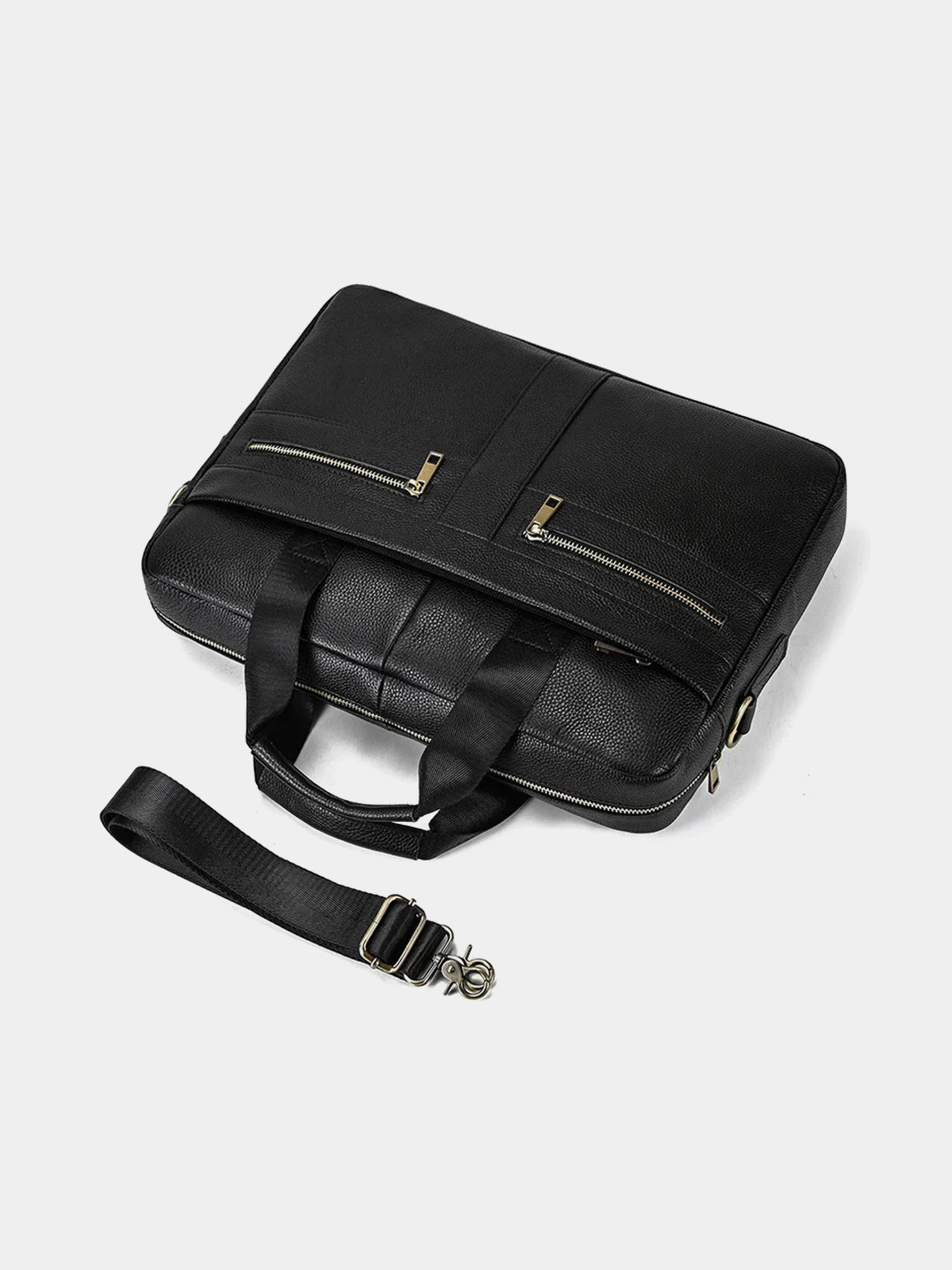 Leder-Laptop-Aktentasche P01
