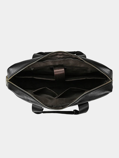 Leder-Laptop-Aktentasche P01