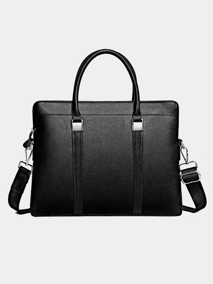 Leder Laptop Aktentasche P07