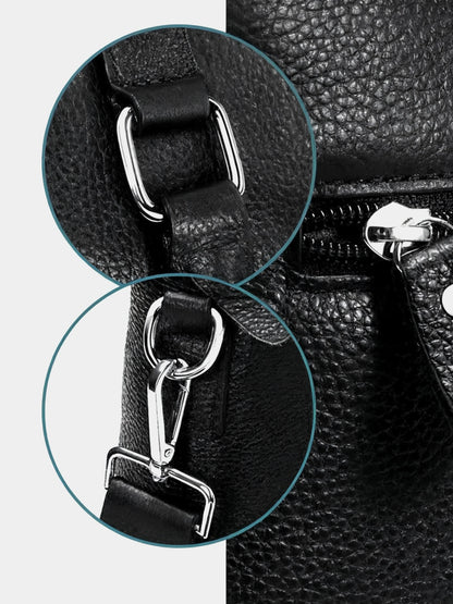 Leder Laptop Aktentasche P07