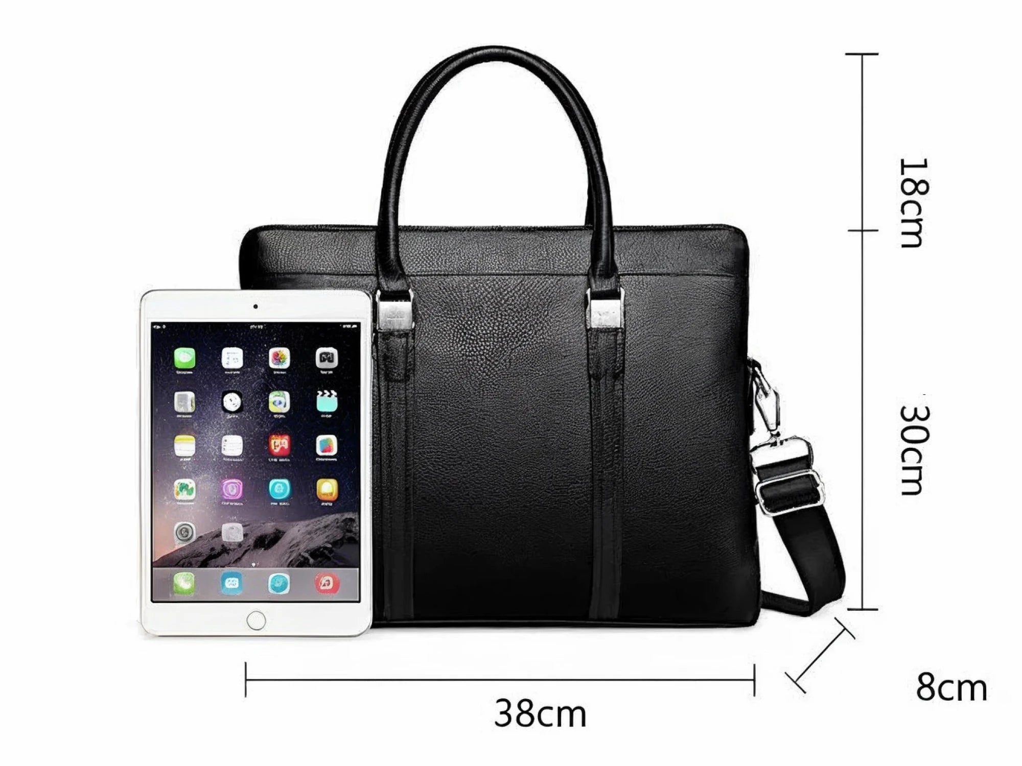 Leather Laptop Briefcase P07