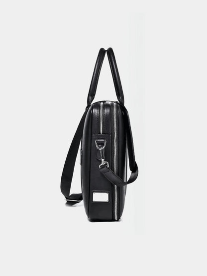 Leder Laptop Aktentasche P08