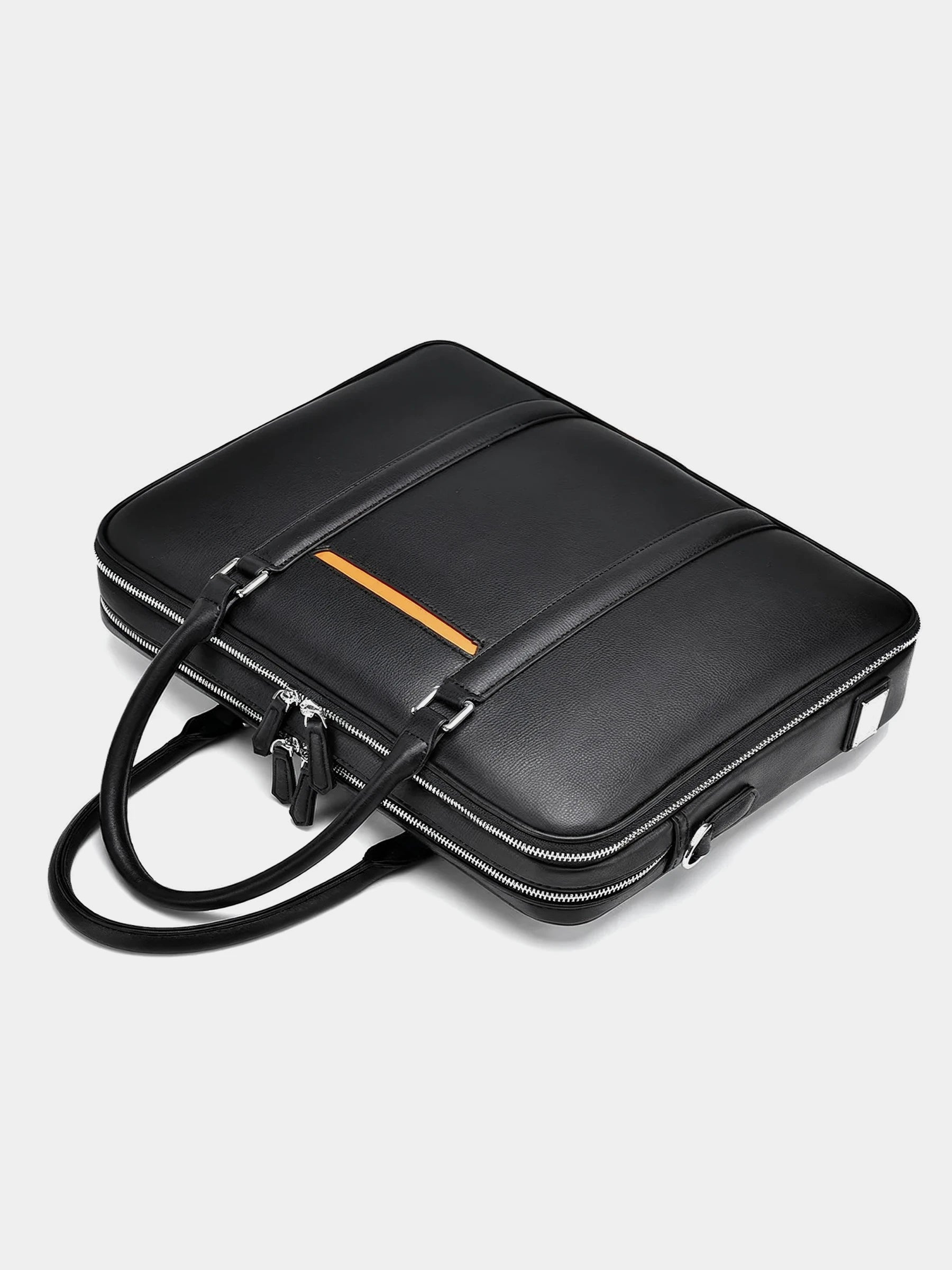 Leder Laptop Aktentasche P08