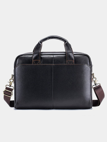 Leder Laptop Aktentasche P11