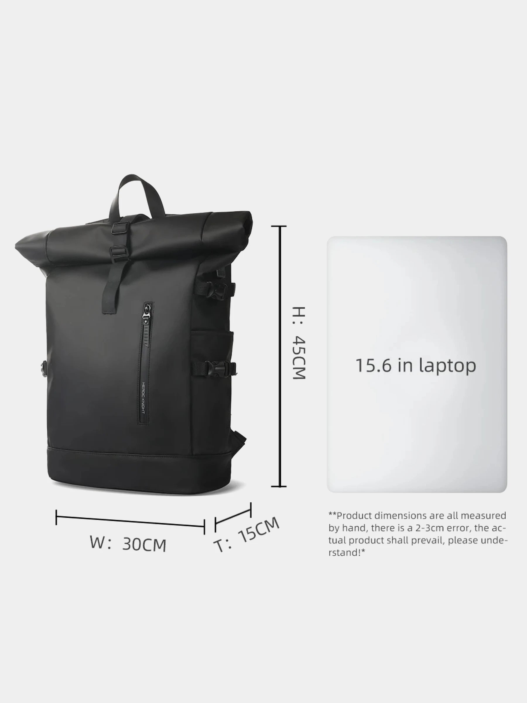 Rolltop Travel Backpack T11